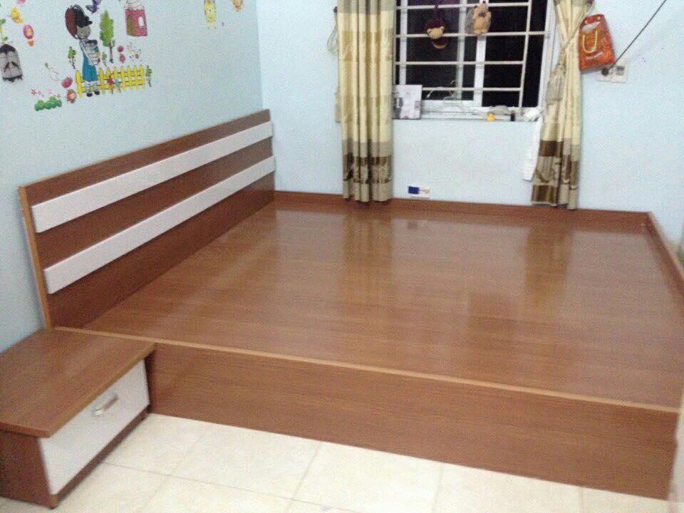 Giuờng Gỗ Công Nghiệp 2 Ngăn